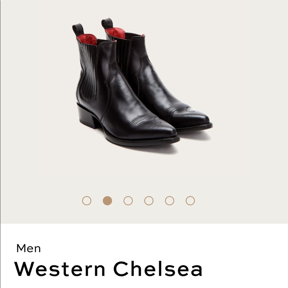 In Search Of! Frye "Western Chelsea" men's boots